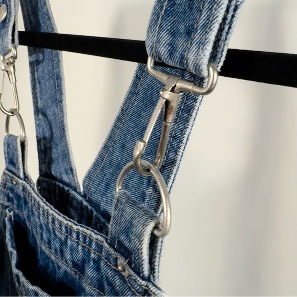 Vintage Guess Blue Denim Overalls - Picture 5 of 9